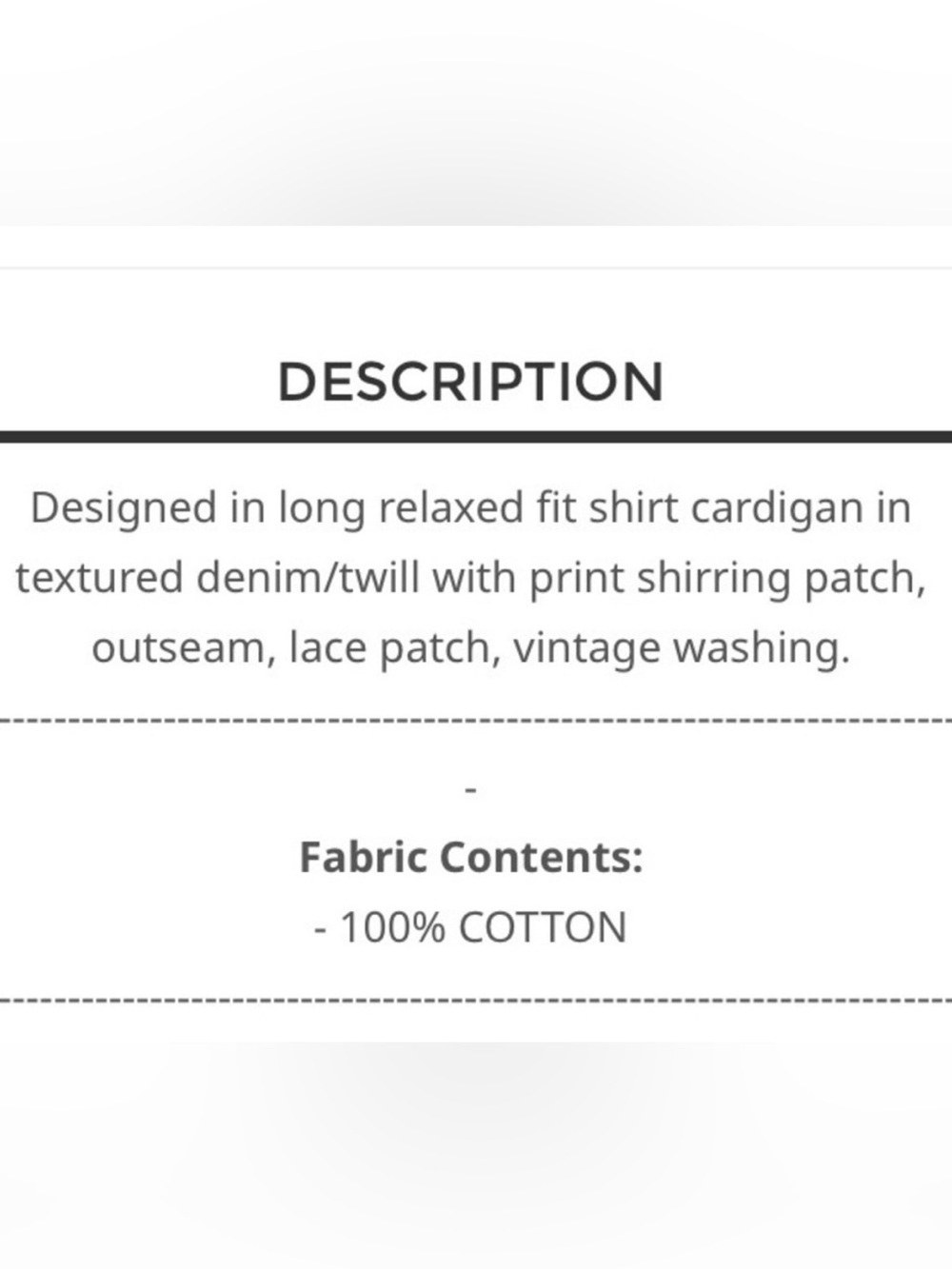 POL Crochet & Floral Duster Cardigan L 22” p2p Cream $115 Retail GUC - Picture 11 of 15